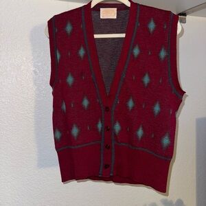 RARE PENDLETON VINTAGE SWEATER VEST S/M women’s
